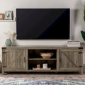 Meuble TV 70 pouces style porte de grange