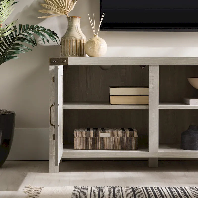 Meuble TV 70 pouces style porte de grange