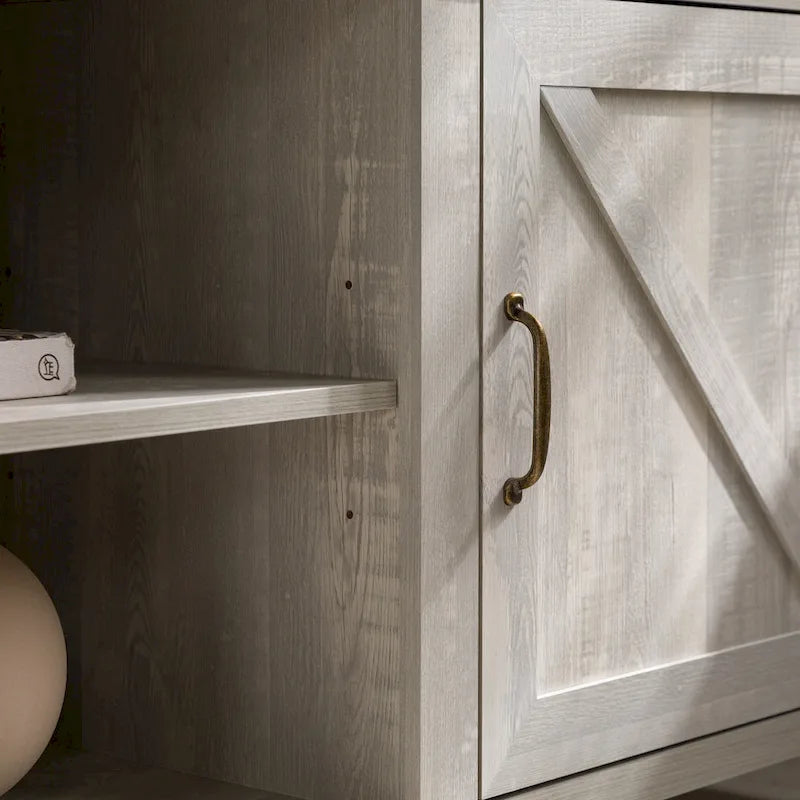 Meuble TV 70 pouces style porte de grange