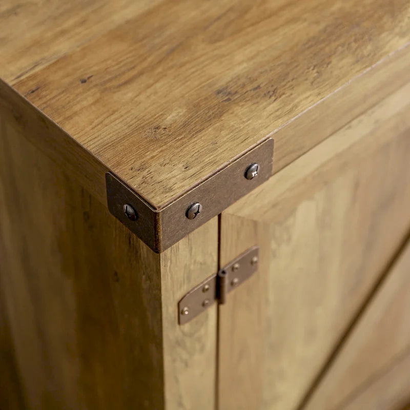 Meuble TV 70 pouces style porte de grange