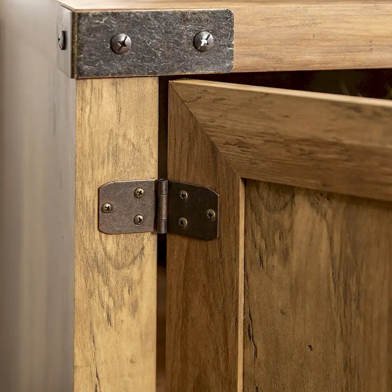 Meuble TV 70 pouces style porte de grange