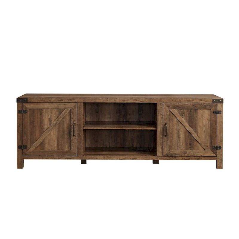 Meuble TV 70 pouces style porte de grange