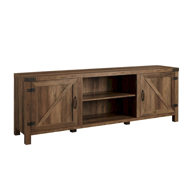Meuble TV 70 pouces style porte de grange