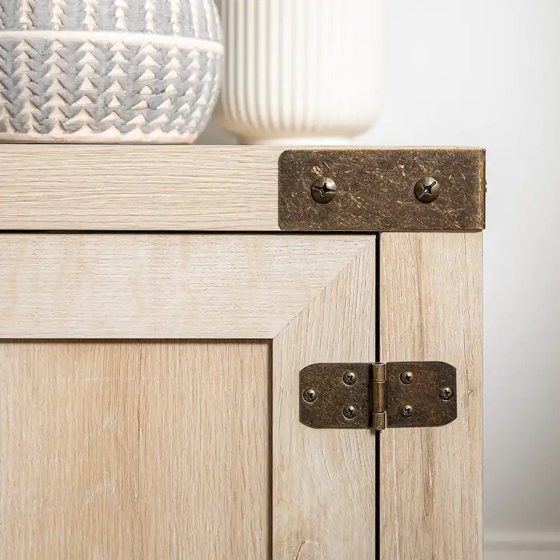 Meuble TV 70 pouces style porte de grange