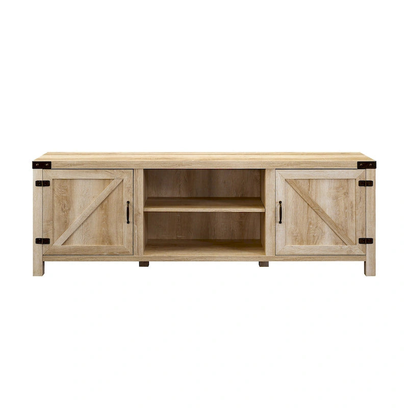 Meuble TV 70 pouces style porte de grange