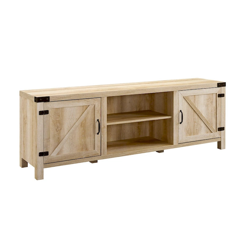 Meuble TV 70 pouces style porte de grange