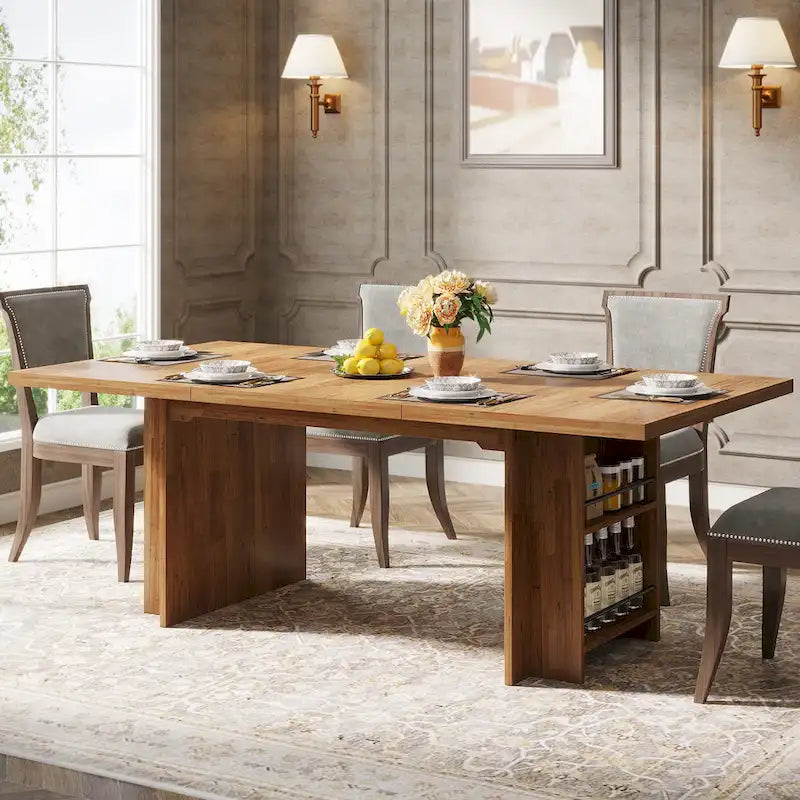 Bureau de direction de 160 cm, grand bureau d'ordinateur avec rangement
