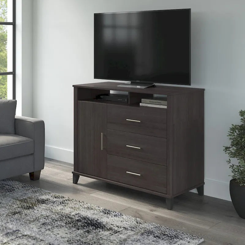 Meuble TV haut avec rangement