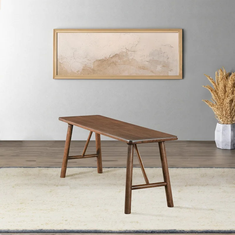 Banc de luxe en bois massif de haute qualité