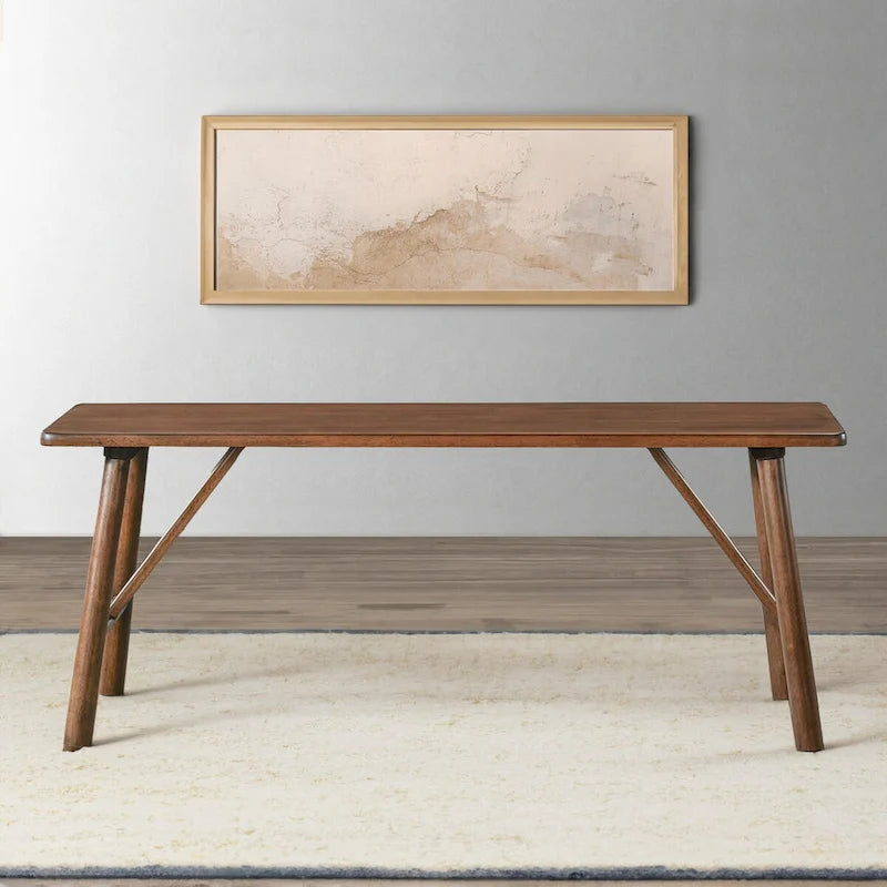 Banc de luxe en bois massif de haute qualité