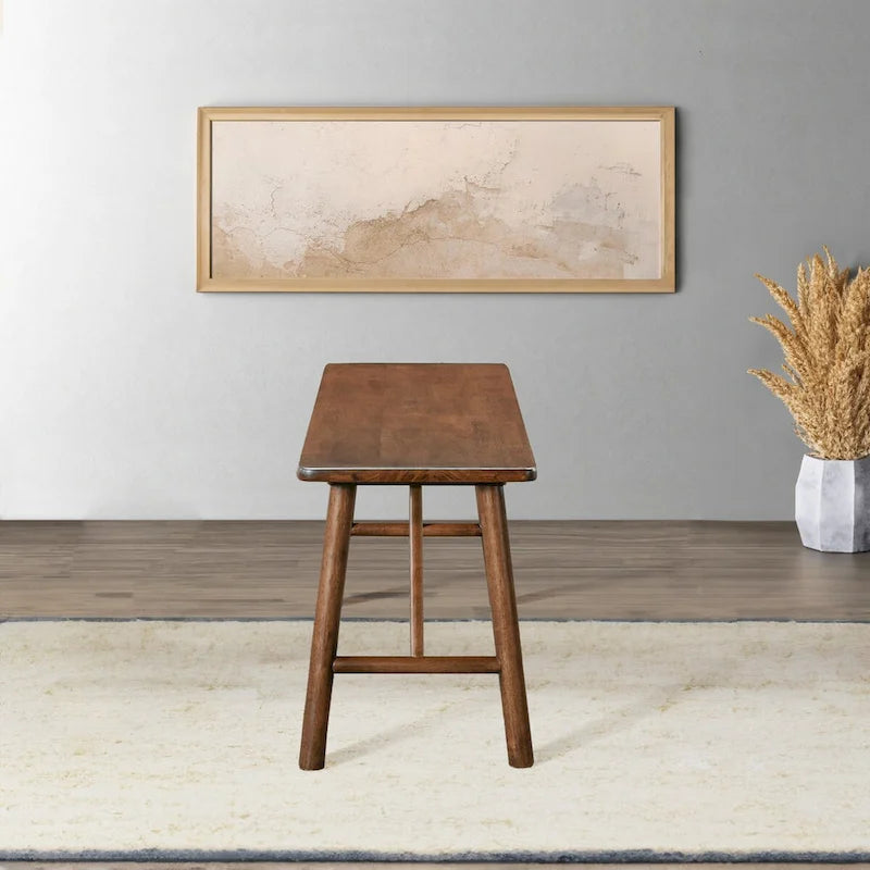 Banc de luxe en bois massif de haute qualité