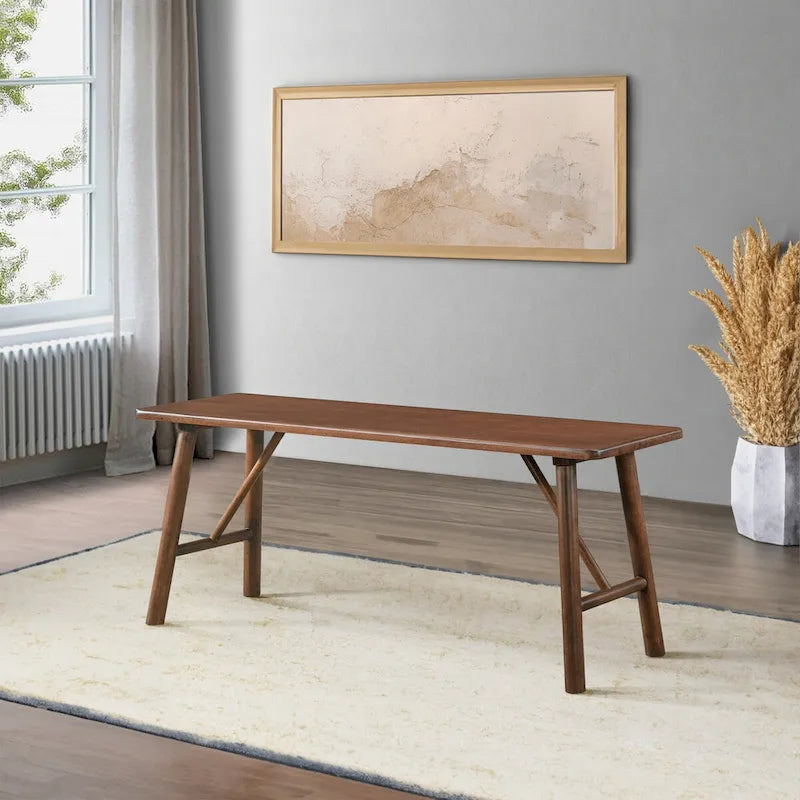 Banc de luxe en bois massif de haute qualité