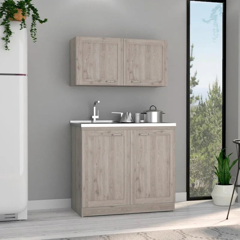 Unités de rangement modulaires (rayonnage à deux niveaux)