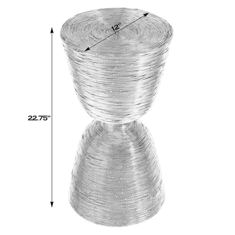Table d'appoint tambour