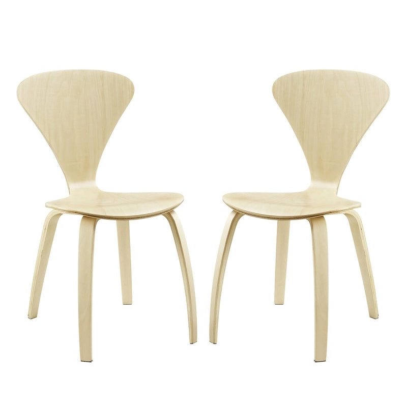Chaises de salle à manger colorées (lot de 2)