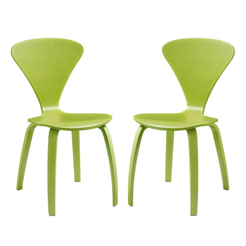 Chaises de salle à manger colorées (lot de 2)
