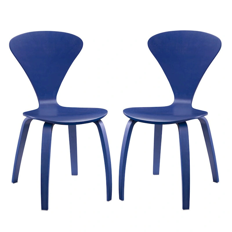 Chaises de salle à manger colorées (lot de 2)
