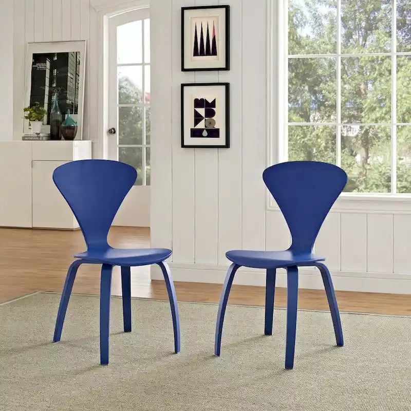Chaises de salle à manger colorées (lot de 2)