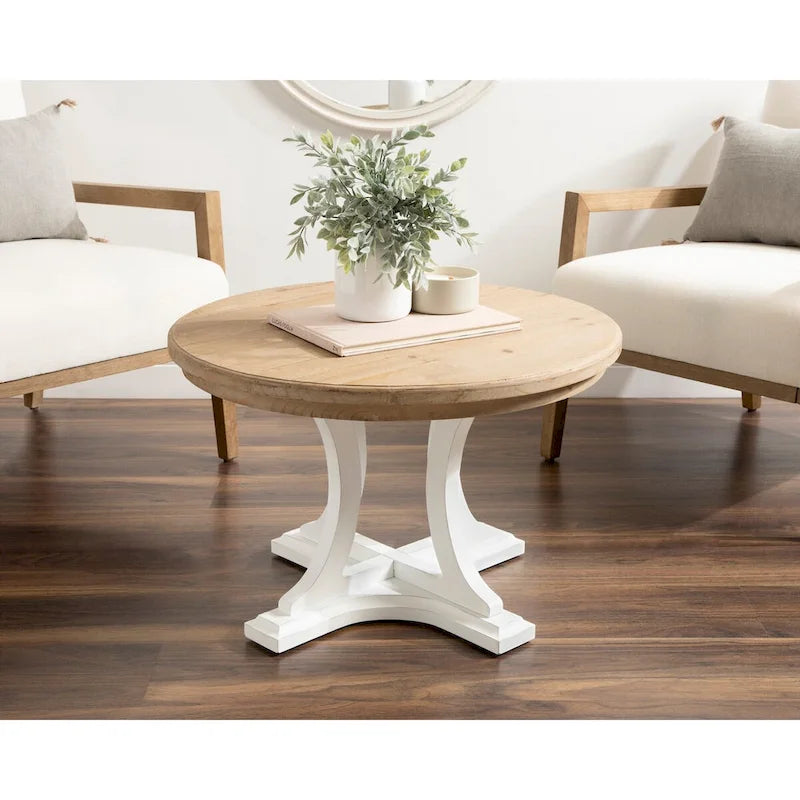 Kate and Laurel Linsley Wood Coffee Table
