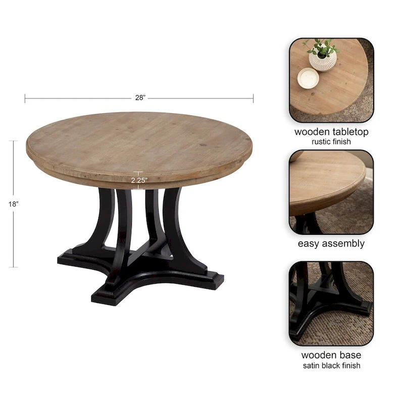 Table basse en bois