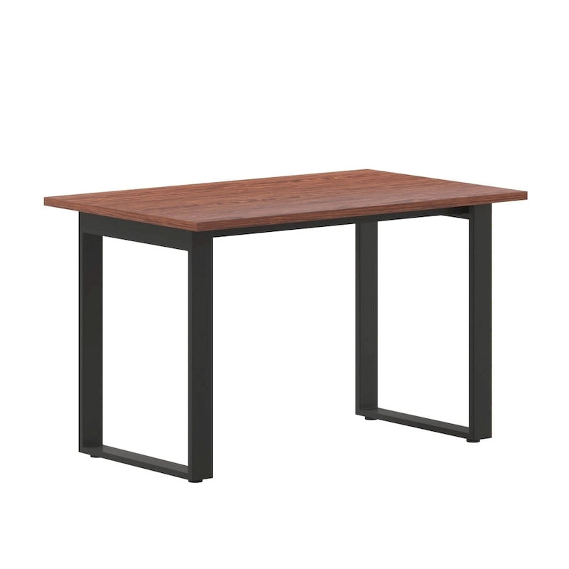 Table de conférence commerciale avec plateau stratifié et piètement en U