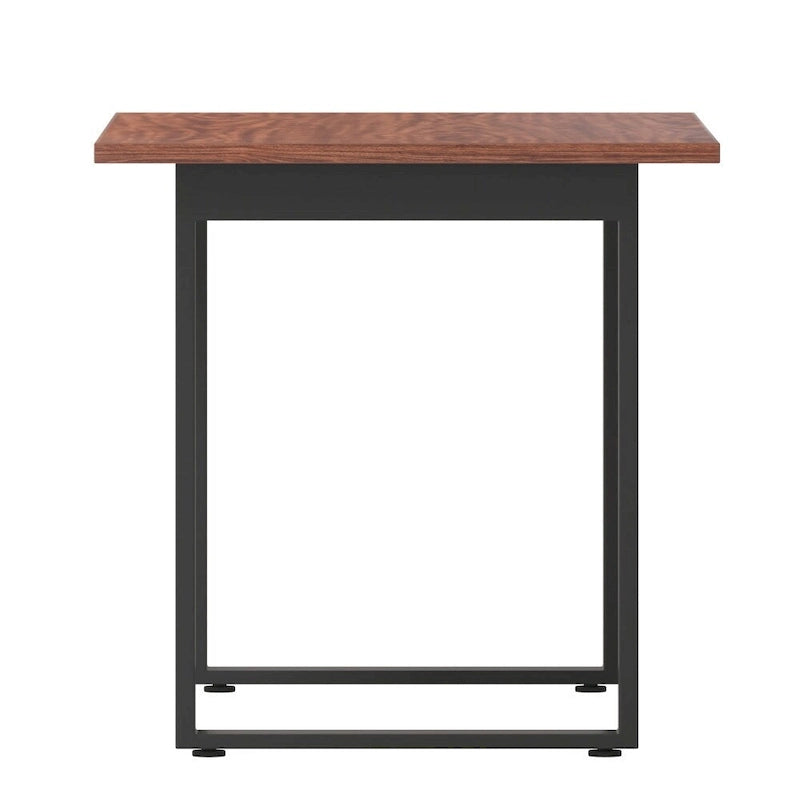 Table de conférence commerciale avec plateau stratifié et piètement en U