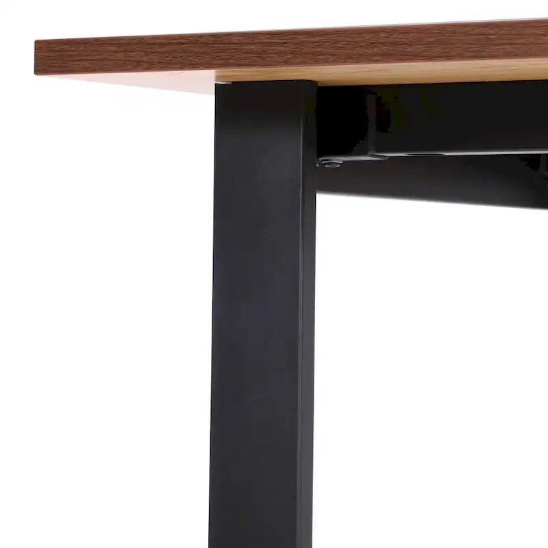 Table de conférence commerciale avec plateau stratifié et piètement en U