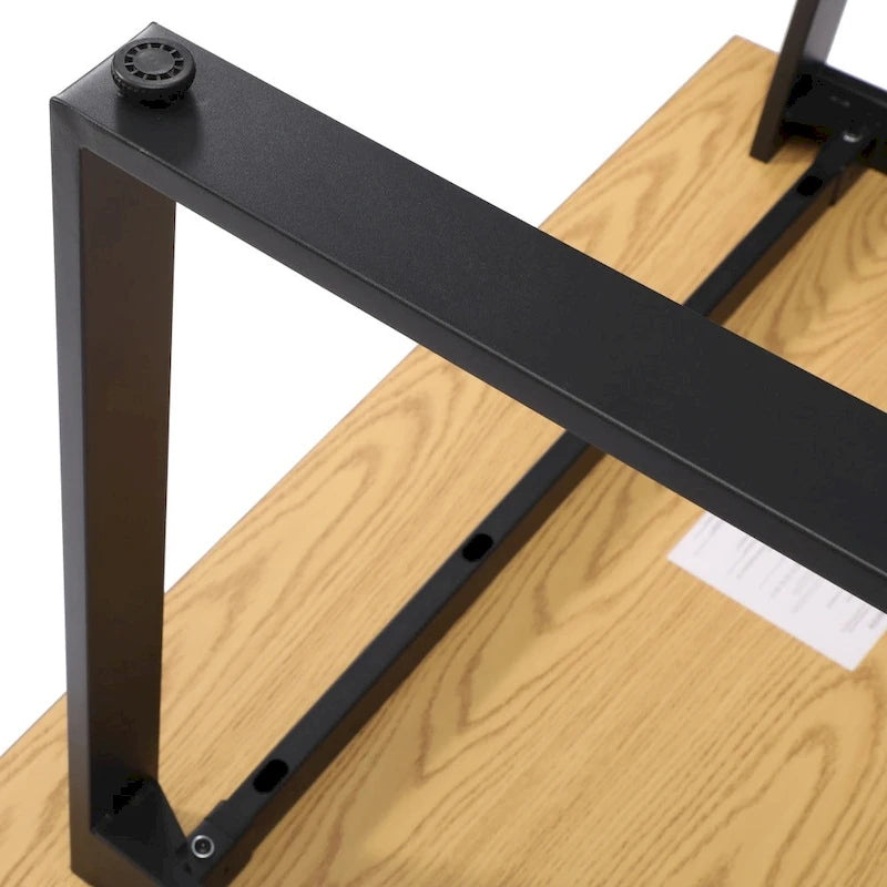 Table de conférence commerciale avec plateau stratifié et piètement en U