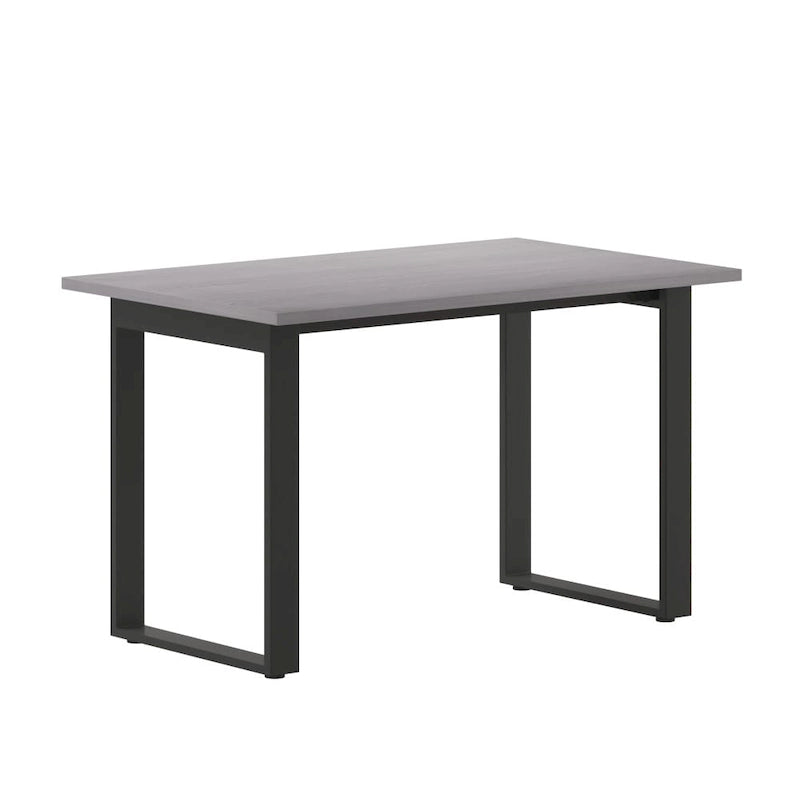 Table de conférence commerciale avec plateau stratifié et piètement en U