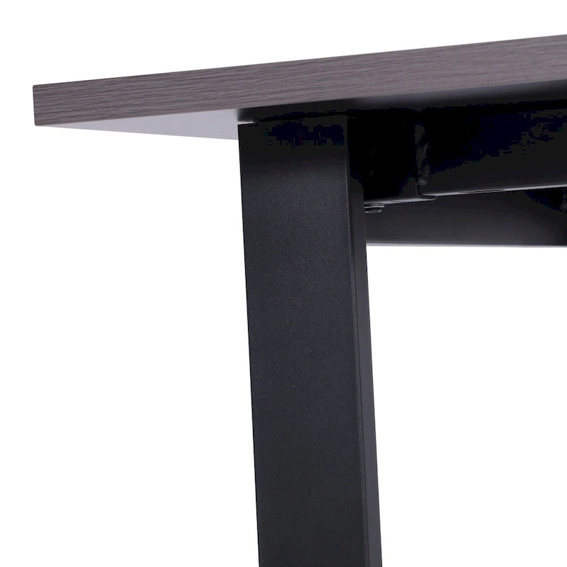Table de conférence commerciale avec plateau stratifié et piètement en U