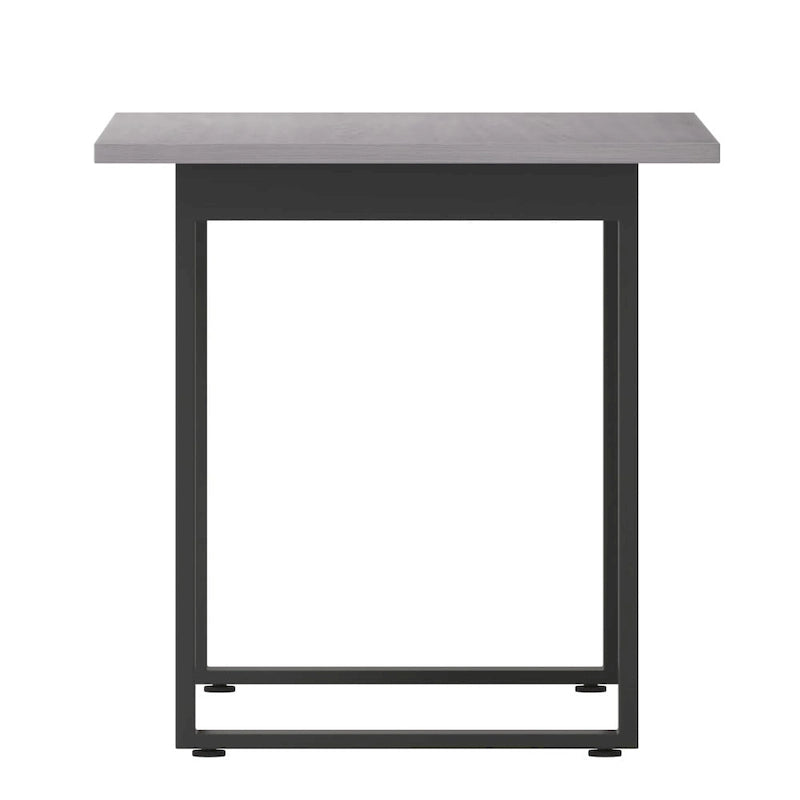 Table de conférence commerciale avec plateau stratifié et piètement en U